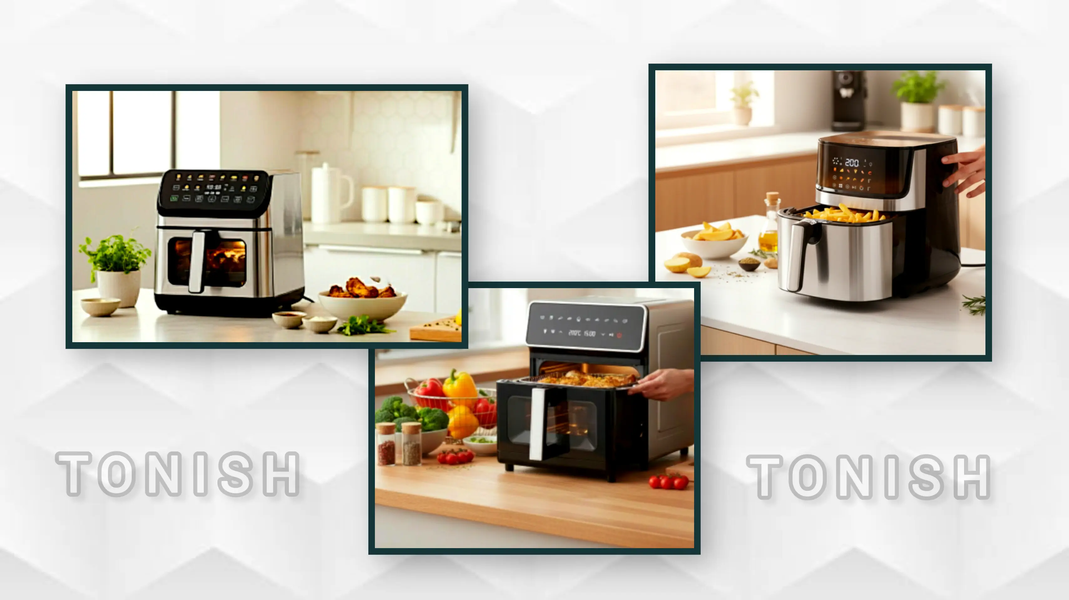 مقایسه جامع سرخ کن‌های بدون روغن تونیش (Air Fryer) | راهنمای انتخاب بهترین مدل ۲۰۲۶