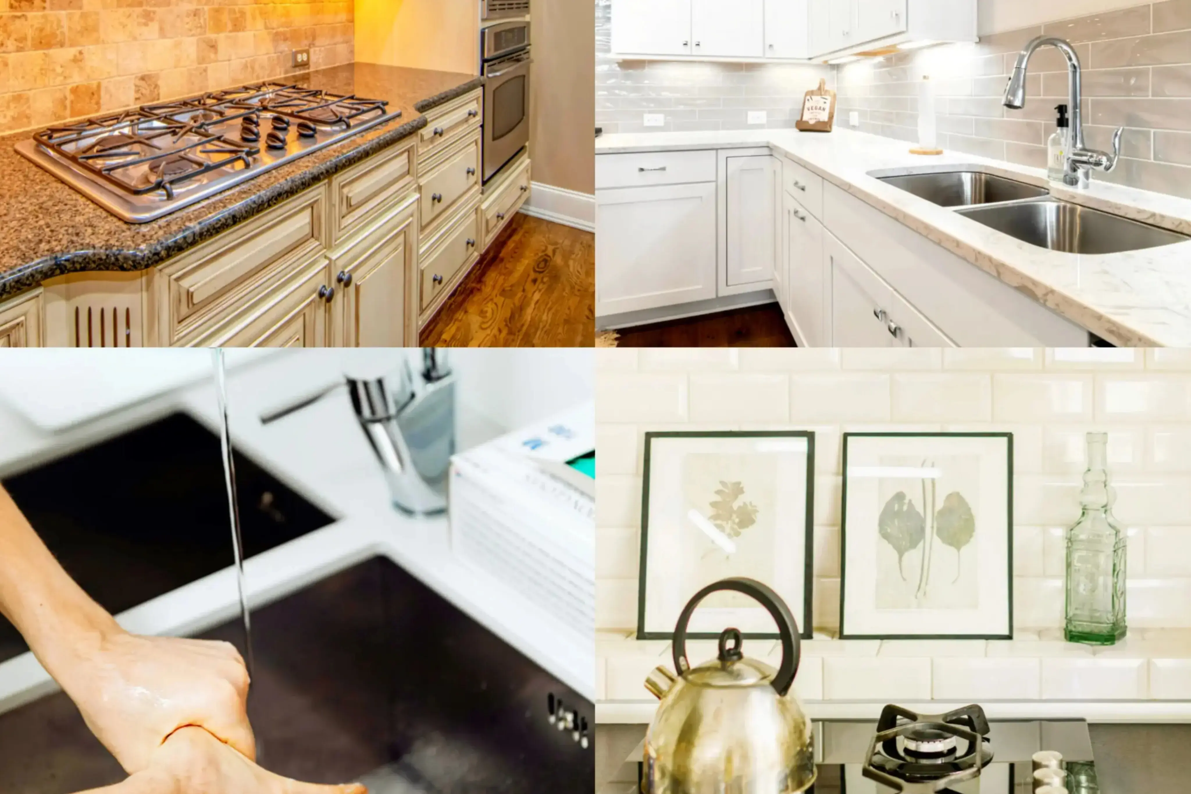 سینک ظرفشویی و گاز رومیزی | اکسسوری آشپزخانه