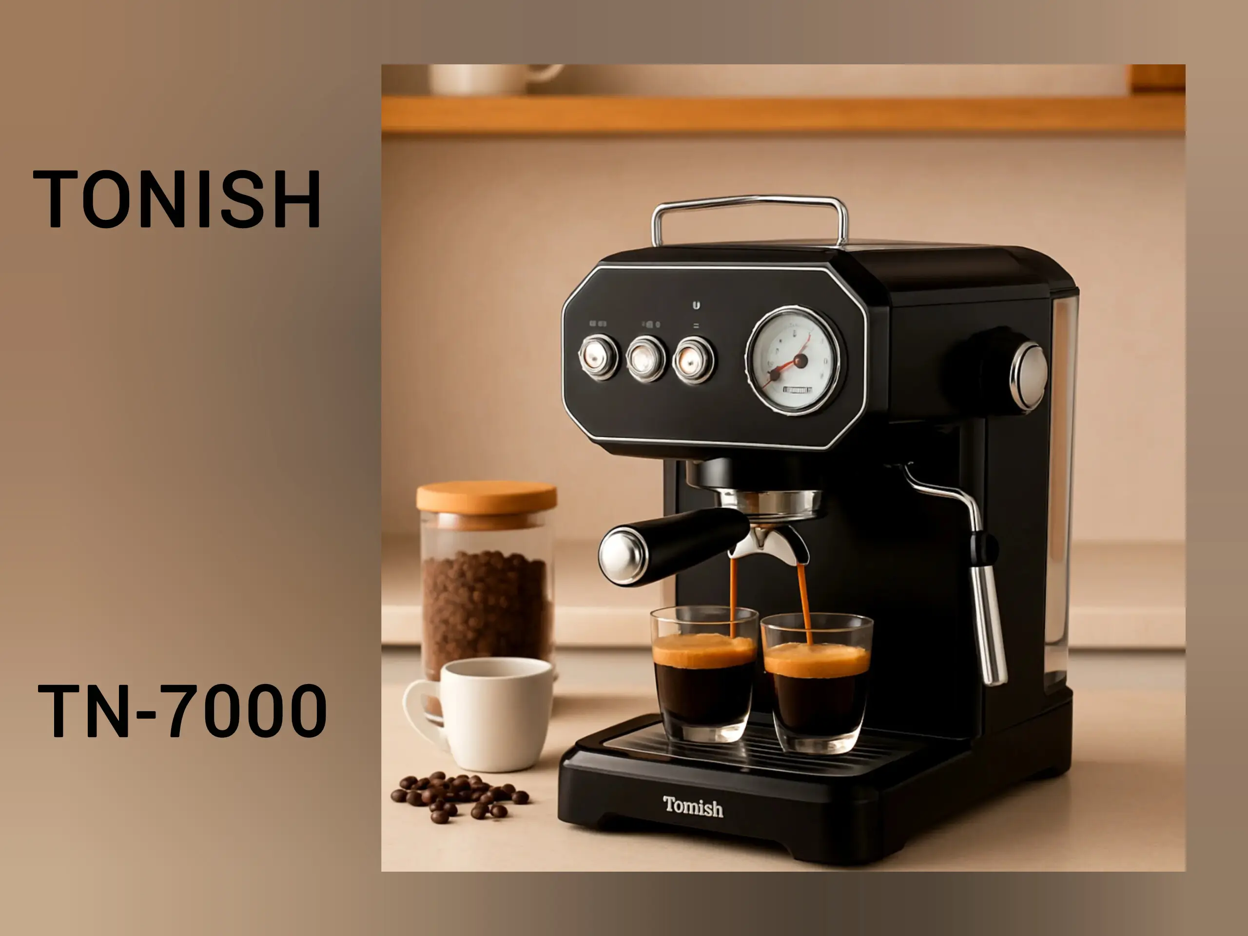 اسپرسوساز تونیش مدل TN-7000 با ضمانت